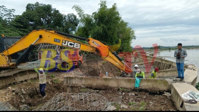 
 ​Tebing Lebaksari Diperbaiki Permanen