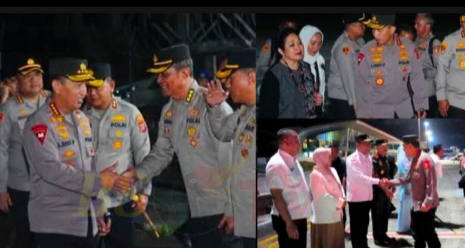
 Dampingi Kapolri, Kapolda Kaltim Kawal Peresmian Pabrik Baru Pupuk Kaltim