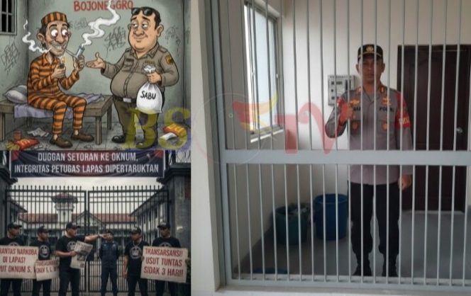 
 Ngeri! Oknum Petugas Lapas Bojonegoro Berinisial S, L, dan W Diduga ‘Main Mata’ dengan Jaringan Narkoba