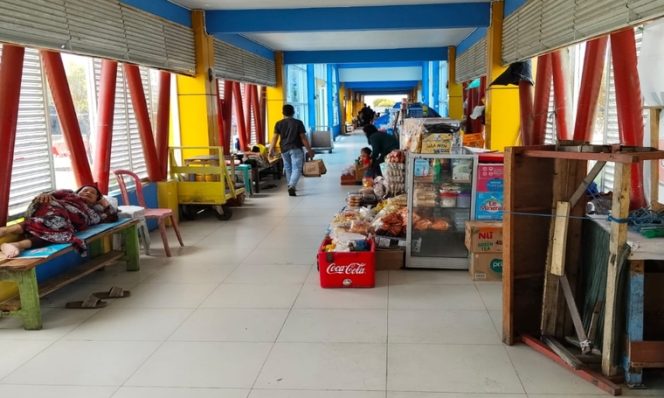 
 kondisi lorong di kawasan Pelabuhan Tengkayu I