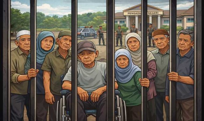 
 Menang di PN Bontang, LSM Cakra Desak Pemulihan Nama Baik 8 Lansia Guntung