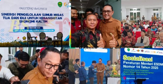 
 Sinergi Ekonomi Kaltim: Desa Santan Ulu dan Ardian (Borneo Sinar TV) Kawal Business Meeting Pengelolaan Sumur Migas di Kantor Gubernur