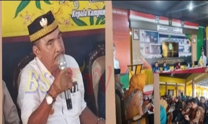
 Musrenbang tingkat kecamatan di Gunung