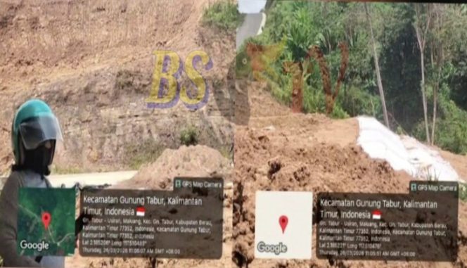 
 Baru Selesai Dibangun, Jalan Maluang–Paribau Mulai Longsor, Proyek Rp15,47 Miliar Disorot