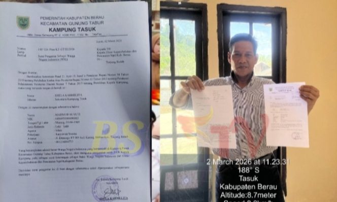 
 Pemerintah Kampung Tasuk Terbitkan Surat Pengantar Calon PAW Mahmud Suyuti