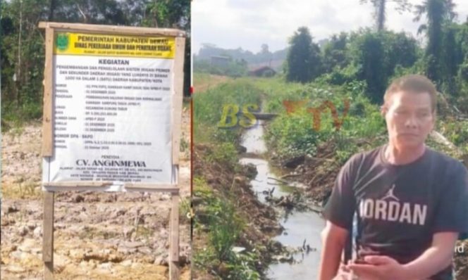 
 Irigasi Rp 9,2 Miliar di Kampung Tasuk: Antara Klaim “Selesai 100%” dan Realitas Lapangan yang Mangkrak