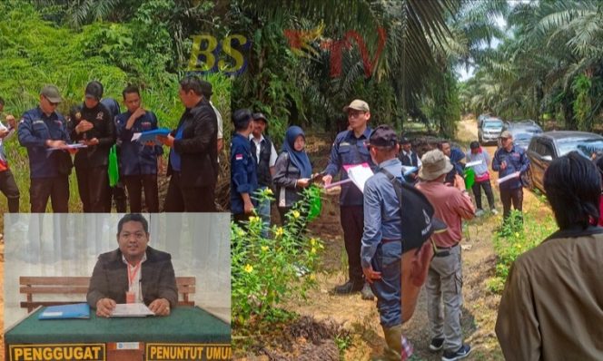 
 Skakmat di Lapangan! PT KAJ Gagap Tunjukkan Batas Lahan Saat Sidang PS PN Tenggarong
