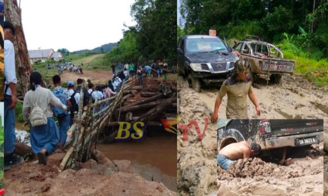
 Krayan Menjerit: Jalan Hancur, Jembatan Rapuh, Pendidikan Anak Terancam