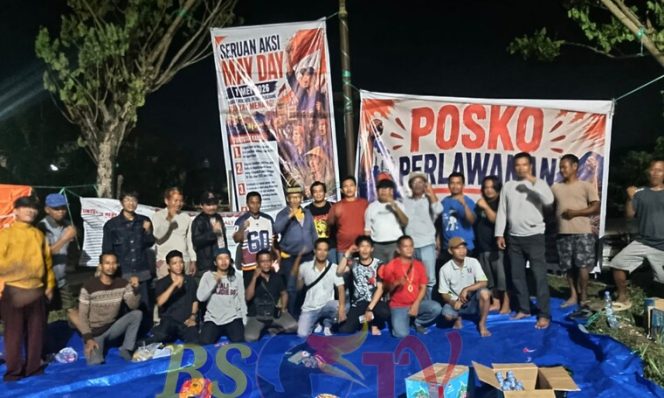 
 Konsolidasi Sengkawit Menguat, Buruh Kaltara Satu Komando Suarakan Aspirasi di Cafeteria