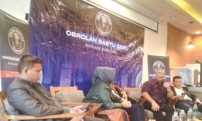 
 Di Acara Obor Rakyat Reborn, Budiyanto Tarigan Sebut Trah Politik Jokowi Sudah Selesai ​