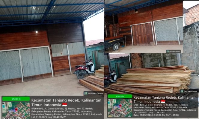 
 Bisnis Kayu Gelap Sdr. TT di Jl. Gatot Subroto Diujung Tanduk
