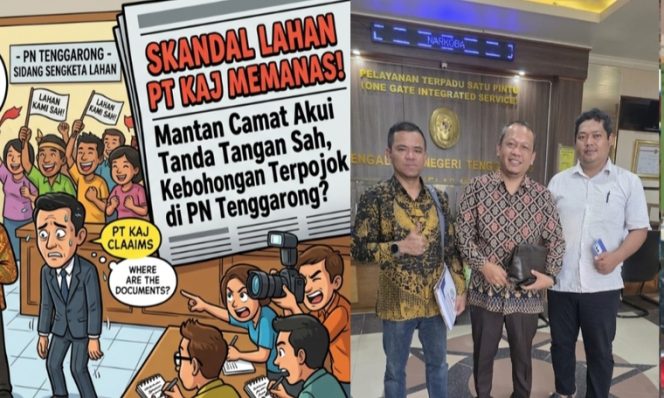 
 Skandal Lahan PT KAJ Memanas! Mantan Camat Akui Tanda Tangan Sah, Kebohongan Terpojok di PN Tenggarong?