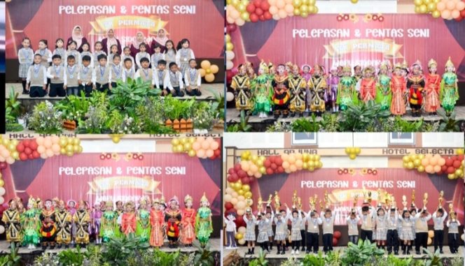 
 Haru dan Bangga, TK Permata Sidoarjo Gelar Pelepasan Siswa di Kota Batu