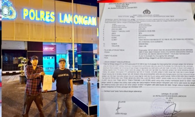 
 Dikeroyok 8 Preman Hingga Diancam Celurit, Jurnalis di Lamongan Jadi Korban Brutal Penimbun Solar!