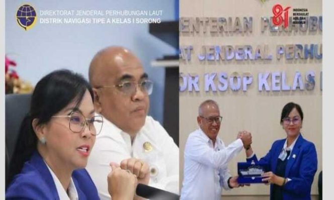 
 Kepala Distrik Navigasi Tipe A Kelas I Sorong Hadiri Kunker Komisi V DPR RI