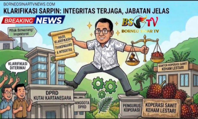 
 Klarifikasi Sarpin: Integritas Terjaga, Jabatan Jelas